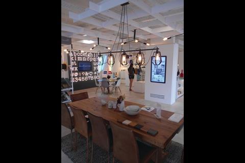 The new Heal's lighting store in London's Westbourne Grove